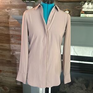 H&M mauve button up